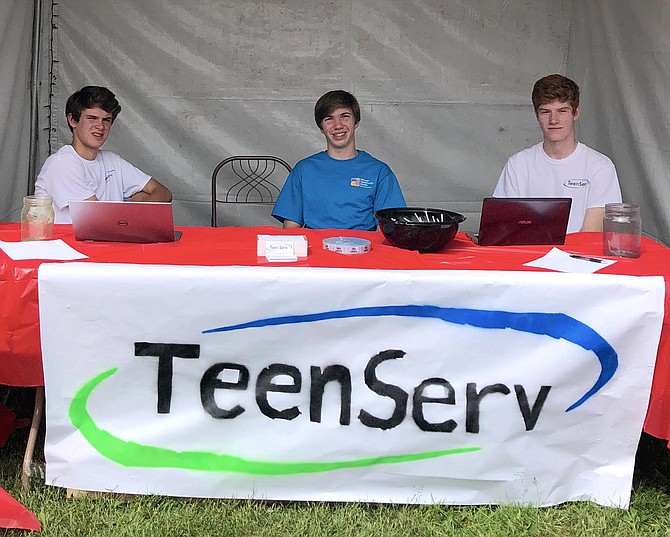 McLean High School students Jack Lannin, Ben Jeannot, and Quin Frew started a business that connects local teenagers with homeowners who are looking for yard work done.