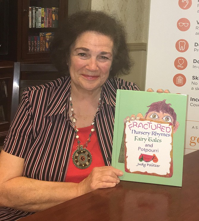 Great Falls author and illustrator Judith Politzer will appear at Sunrise Senior Living in Reston on Saturday, Sept. 7, at 2 p.m. to discuss her new book.