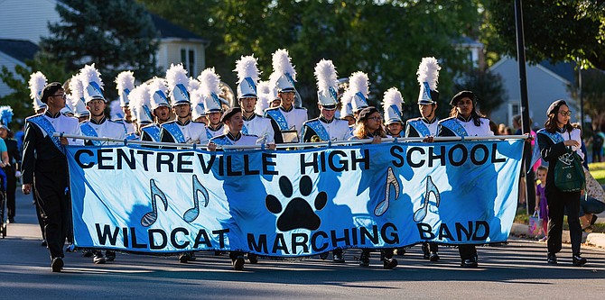Centreville High’s Marching Band.