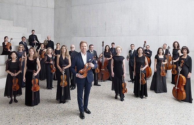 Zurich Chamber Orchestra, led by Daniel Hope, will perform at the Center for the Arts on Sunday, Nov. 10, 2019.