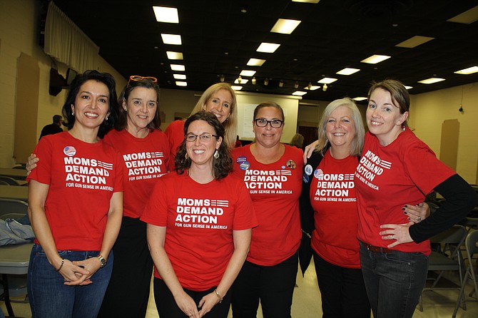 Moms Demand Action on election night.