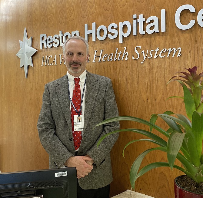 Dr. Thomas Taghon is the new Chief Medical Officer at Reston Hospital Center, HCA Healthcare. He says simply: 'Call me Tom.'