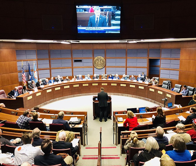 More than 100 speakers turned out for a legislative hearing to testify to members of the Fairfax delegation to the General Assembly, which is the largest in Virginia. They spoke about everything from gun safety and gerrymandering to labor rights and the Equal Rights Amendment.