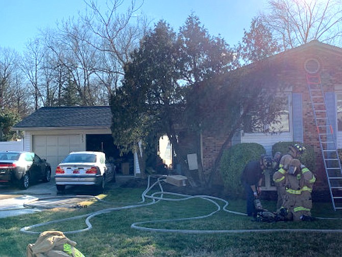 The cause of the fire was an electrical event involving wire supplying power to the oven/stovetop.