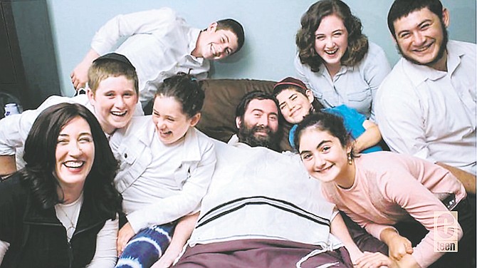 Even with unimaginable limitations, rabbi Yitzi expresses intense love and optimism, and deeply touches many lives.