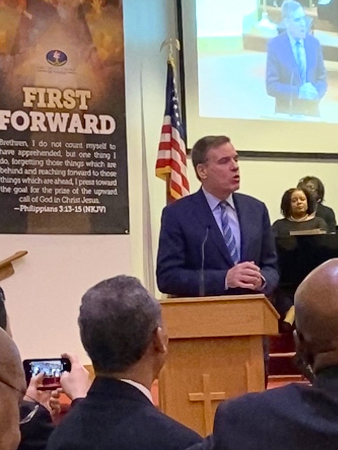 U.S. Sen. Mark Warner (D).