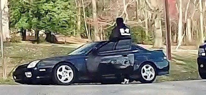A picture of a possible suspect vehicle following a fatal hit-and-run crash that occurred on Saturday, Feb. 29, around 4:35 p.m. in Lorton.