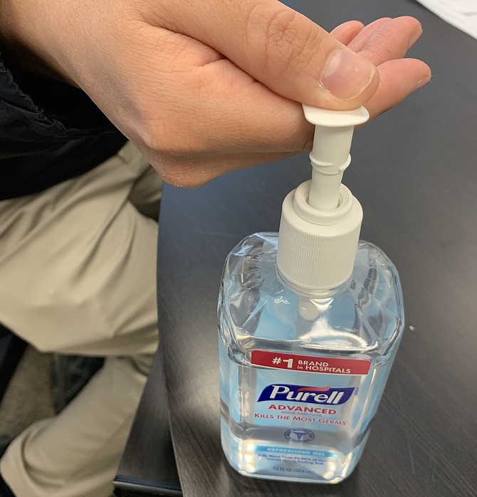 Turning hand washing and the use of hand sanitizer into a game or a competition for younger students can help them find joy in a stressful situation, says Susan DeLaurentis of St. Stephen's & St. Agnes School.