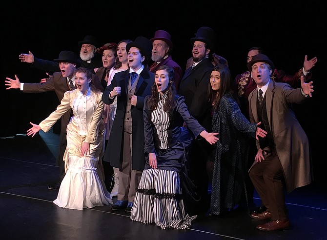 From left: Kyle Donovan, Ariel Kraje, Bob McGrath, Jennifer Pagnard, Kaley Harman, Amanda Mason, Brian Lyons-Burke, Kathleen West, Bob Gudauskas, AnnaBelle Lowe, Aaron Talley (obscured: Dick Reed, Sean Garcia).