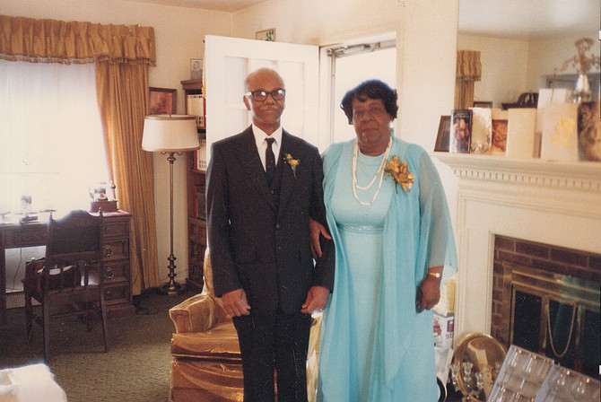 Frances' parents, Delaney C. Colbert and Mary Agnes Johnson.