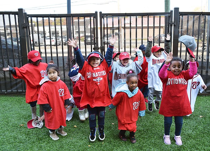 Head Start children in Arlington, one of the things NVFS supports in Northern Virginia.