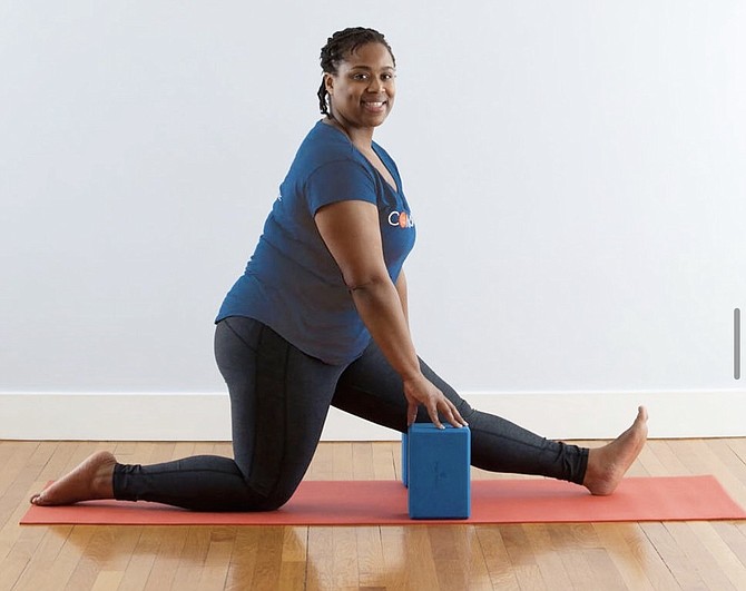 Yoga teacher Sydnea Lewis believes that yoga and meditation can soothe the stress that some African American women might feel during this challenging time of race relations.