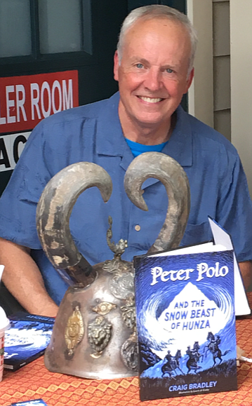 Craig Bradley at his book signing event.