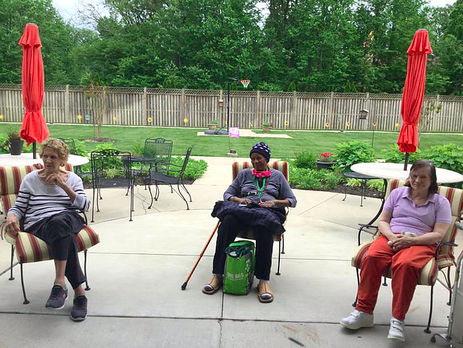 Great Falls Assisted Living (GFAL) has resumed some of its usual activities, while striving to maintain social distancing among its residents.