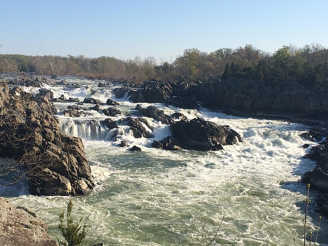 The Great Falls of the Potomac.