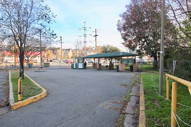 The pavilion on South 27th Street now sits empty after 20 years of serving as a meeting place for SEEC workers.