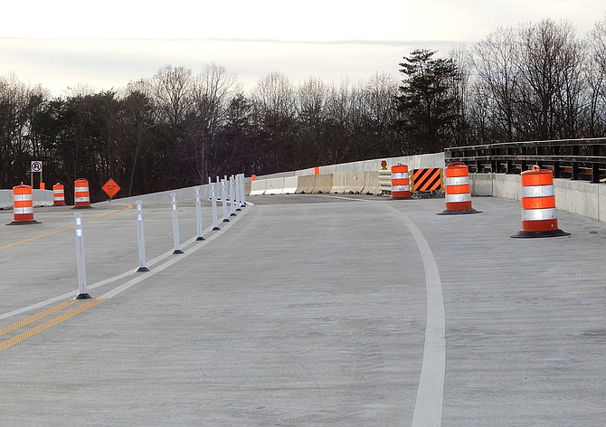 This is the new Route 28 overpass, connecting people from Chantilly directly to Centreville.