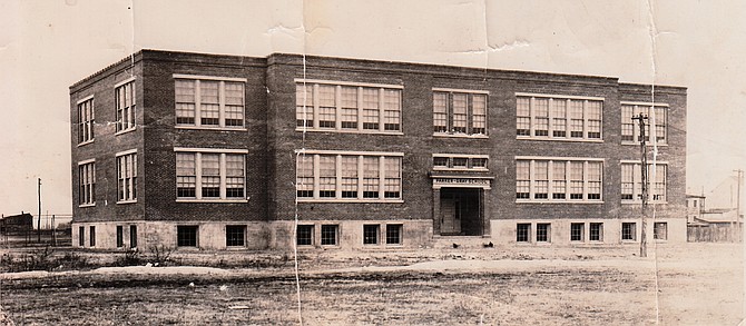 Early Parker-Gray High School, celebrating its 100th anniversary this year.