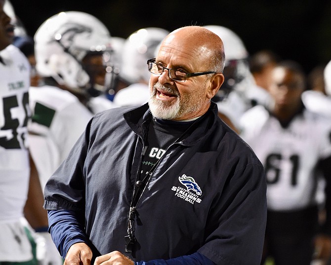 Gerry Pannoni gets coaching award for efforts at South County.