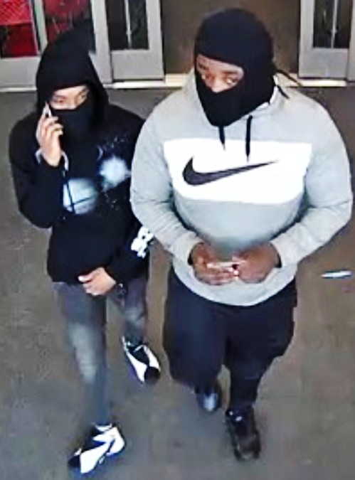 The photo of the suspects from a store in Prince George’s County where the credit cards were being used.