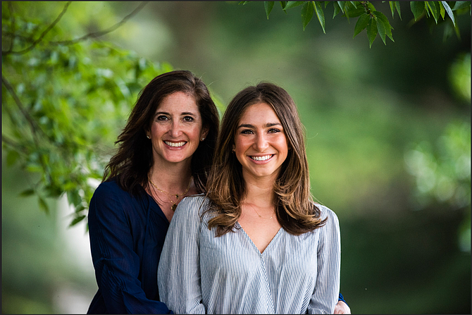 Meredith and Sofie Jacobs of North Potomac use journaling as a way to maintain a healthy relationship.