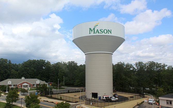 New water tank is on GMU property.