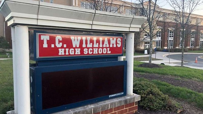 The Alexandria City Public School board voted April 8 to rename T.C. Williams High School as Alexandria City High School. The change will take effect July 1, 2021.
