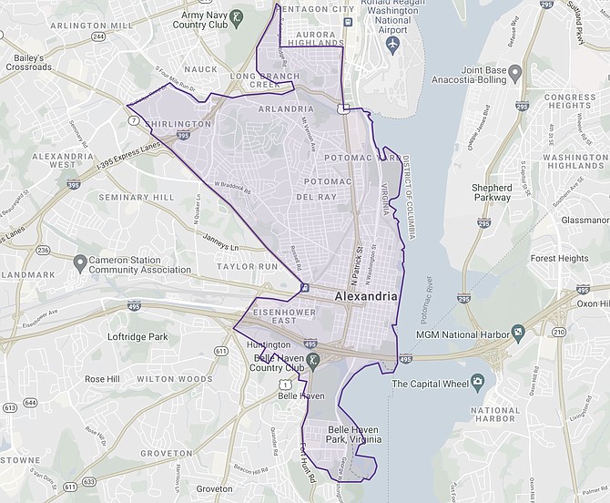 The 45th House District includes Old Town, Belle View and Del Ray, stretching into Shirlington and Aurora Hill.