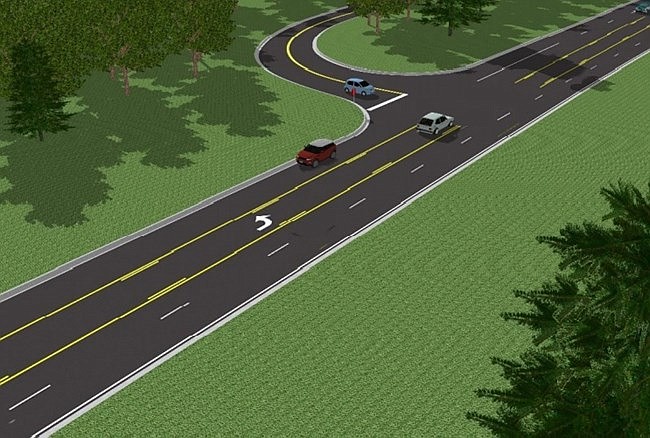 Lane configurations like this may be part of the plan.