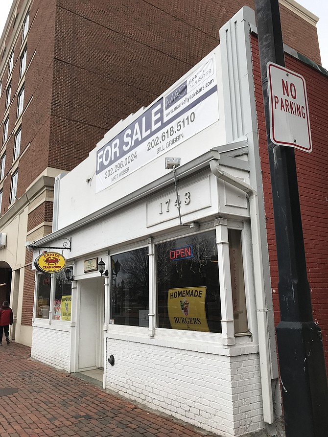 Ernie's Crab House from a March 2018 photo. Read on for possible future plans for the space on King Street.