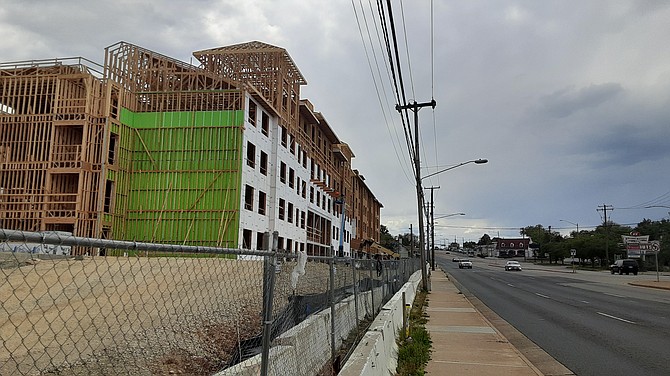 The Belhaven Apartments are part of the revitalization of the Penn Daw area on Richmond Highway.