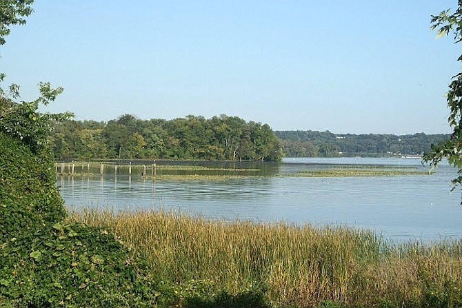 Potomac River below Old Town Alexandria.