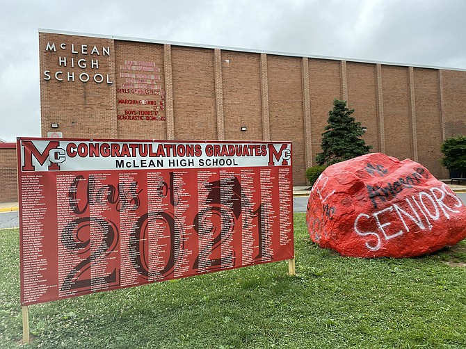 Highlanders forever, McLean High School Class of 2021.