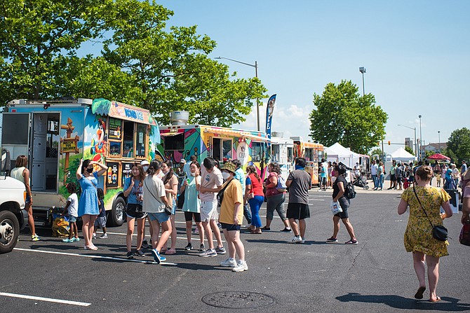 Food trucks were a big hit at the Taste of Springfield festival last weekend.