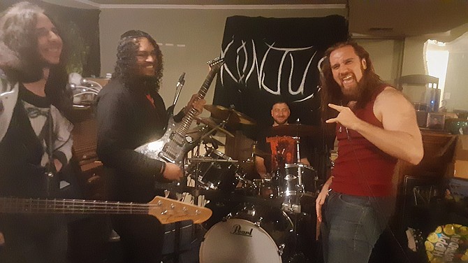 Konjur jams original and cover tunes in the rock genre.