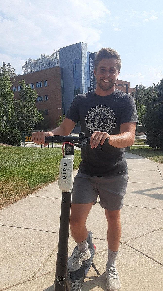 At GMU, students are crazy about scooters, but now the rest of the county will get a chance to have them for transportation.