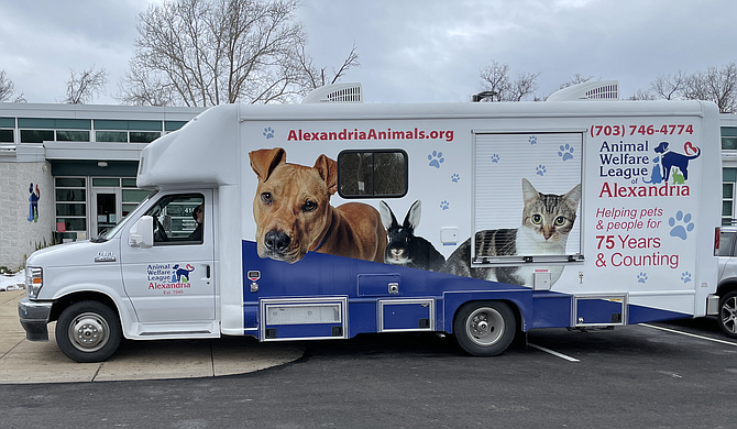 The arrival of the Waggin' Wheels surgical vehicle meant the AWLA could help even more animals across the community.