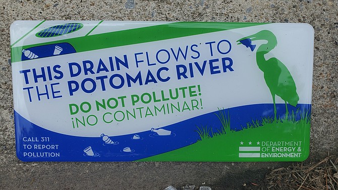 The key is to prevent trash and plastics from entering the waters of the Potomac River.