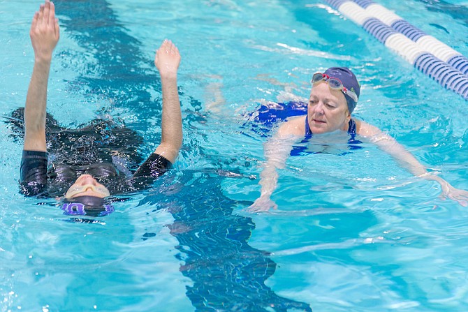Seniors and retirees who enjoy fitness and aquatic pursuits might enjoy guiding those with disabilities during swimming and water exercise classes.