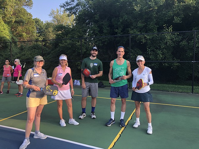 Pickleball is picking up in the area.