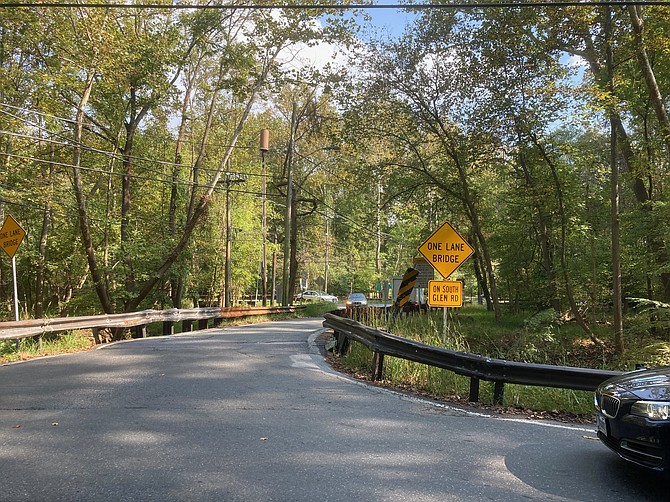 Constant vigilance: WMCCA learned the Department of Transportation was considering installing two traffic lights at the one lane bridges in the Glen.