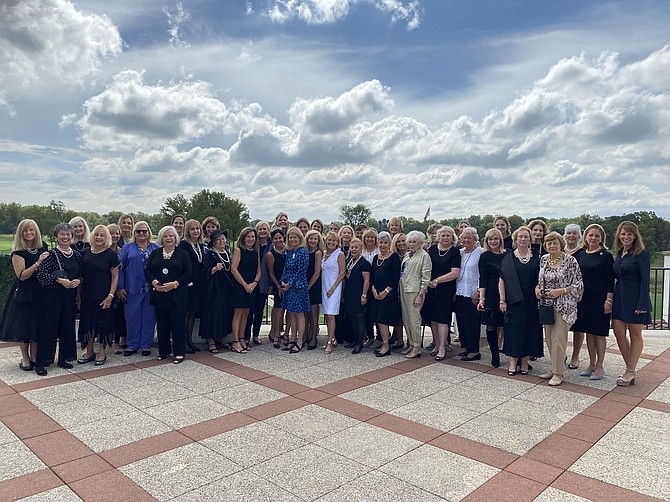 More than 40 members of the Little Farms Garden Club of Potomac turned out for a brunch to celebrate the club’s 60th anniversary.