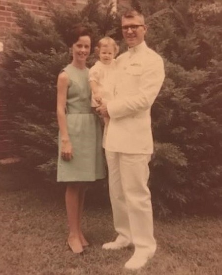 Jerry File meets his daughter Jocelyn for the first time upon his return from Vietnam