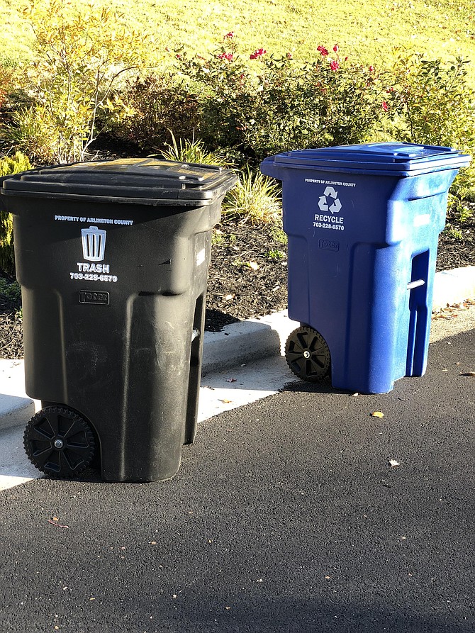Arlington’s Trash Can Debate Innie or Outie?