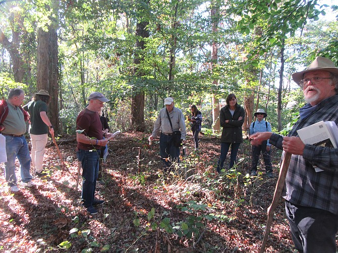 Martin Tillet recently led walks for locals interested in the future park and land's history.