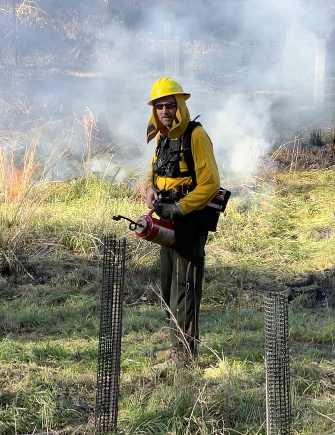 County ecologist Darko Veljkovic served as reforestation project manager at the site, assisted by other county staff, contractors, and a host of volunteers