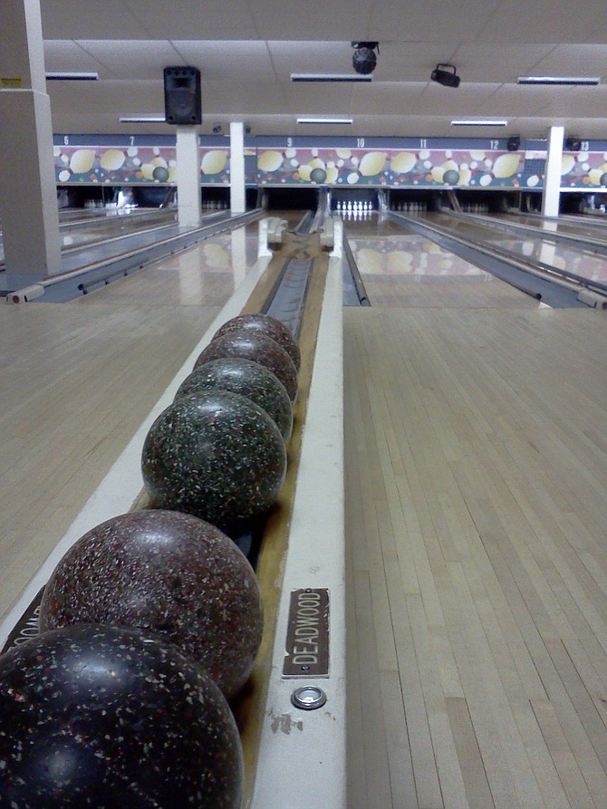 The duckpin return alley was different, as a lot of other aspects of the sport,