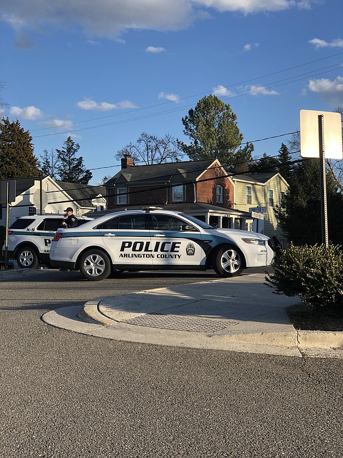 Patrol cars blocked all the exits from Yorktown High and several streets adjoining the school’s campus for more than 3 hours on Feb. 10, because the main office received an anonymous call from the suspect who claimed to be a student, making threats to ‘shoot up’ the school.