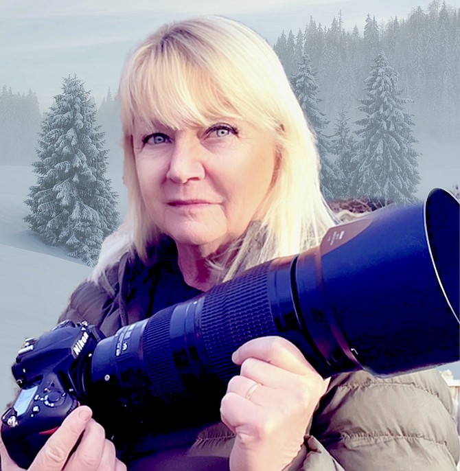 Wildlife photographer Jane Gamble recommends new photographers put their hobby money into the best telephoto lens possible to capture subject clarity and detail.