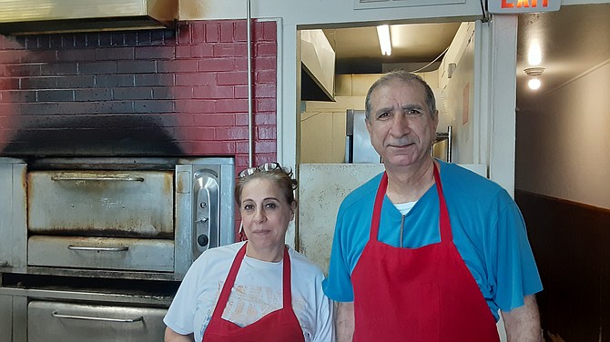 Husband and wife team Sami and Omaima are proud of their 39 years at Mama Mia’s.